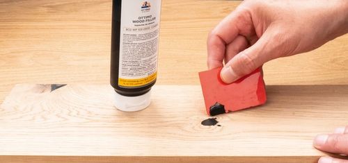 Szpachla do drewna CZARNY 500g kit szpachlówka na Arena.pl