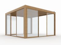 DRZWI PRZESUWNE SZKLANE LUXE 4M KOLOR DREWNA