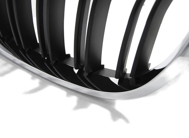GRILL NERKI BMW 4 F32 F33 13- M4 LOOK CHROM BLACK zdjęcie 4
