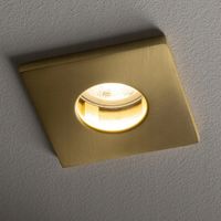Reflektor Sufitowy do Pokoju Oprawa Podtynkowa BAHIA Złoty 1xGU10 IP44/20