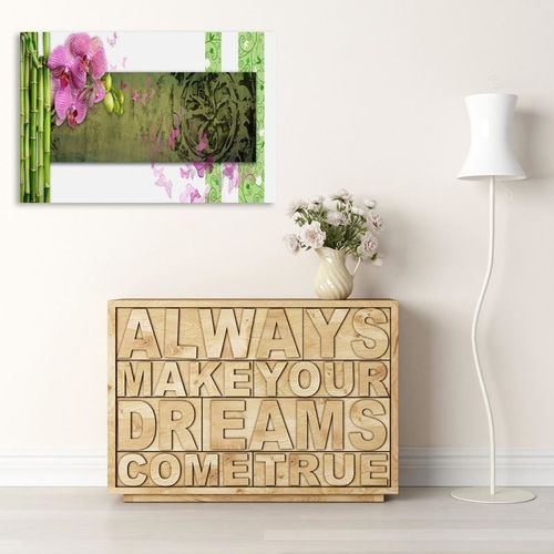 Deco Panel, Storczyk i bambusy 50x40 na Arena.pl