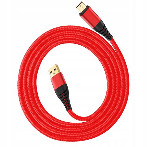 WZMACNIANY KABEL MICRO USB QC 3.0 QUICK CHARGE 2M na Arena.pl