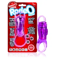 the screaming o rodeo spinner fioletowy pierścień wibrujący regulowany