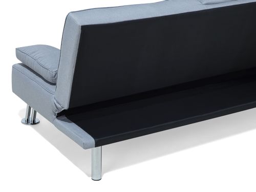 Sofa rozkładana jasnoszara ROXEN na Arena.pl