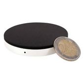 ładowarka indukcyjna zens singlewireless charger round czarny/black