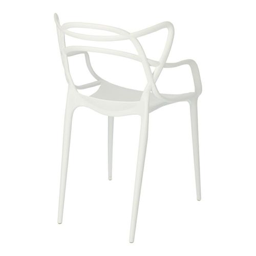Krzesło Lexi białe insp. Master chair na Arena.pl