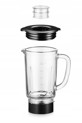 BLENDER KIELICHOWY SZKLANY 3 BIDONY DO KOKTAJLI SMOOTHIE KERCH FIT na Arena.pl