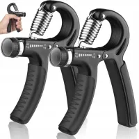 ŚCISKACZ DO RĄK DO ĆWICZEŃ DŁONI GRIPPER Z REGULACJĄ OBCIĄŻENIA 5-60kg 2x
