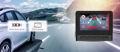 Inteligentny wideorejestrator Navitel RS985 GPS Night Vision 4K + Gratis na Arena.pl