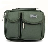 Torba męska do pracy mała Bellugio - ciemnozielona