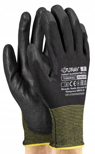 rękawice robocze czarne j-timipoli_bb8-m - 120 par na Arena.pl