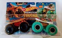 Pojazdy Mattel Hot Wheels. Monster Trucks 2 pak Sneakerhead