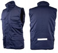 BEZRĘKAWNIK OCIEPLANY KAMIZELKA OCIEPLANA dużo kieszani OCIEPLACZ