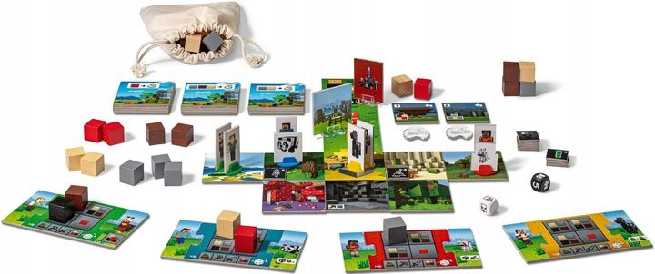 Gra planszowa RAVENSBURGER Minecraft Uratuj wioskę zdjęcie 11