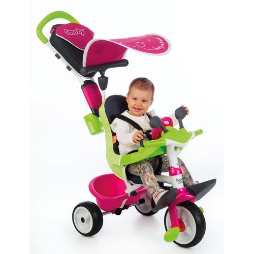 Smoby rowerek Baby Driver trzykołowy Różowy na Arena.pl