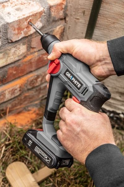 GRAPHITE MŁOTOWIERTARKA 18V Li-Ion SDS-plus bez akumulatora 58G009 zdjęcie 2