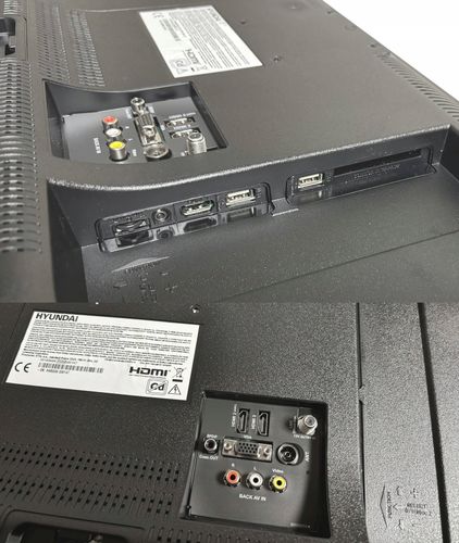 Telewizor SMART Android TV WiFi BT HYUNDAI 24'' HD HDR LAN PC Ci APLIKACJE na Arena.pl