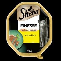 sheba finesse 85 g - mokra karma dla kotów z kurczakiem