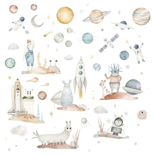 Naklejki Zestaw Kosmiczny DK417 na Arena.pl