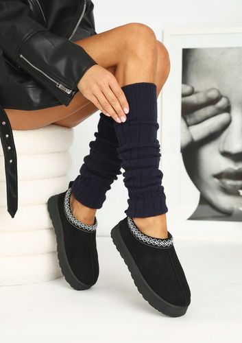 Getry Damskie na Nogi Wełna Ocieplacze na Łydki Ciepłe Cerber na Arena.pl