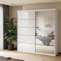 SZAFA BASTER lustro plus połysk 200 cm