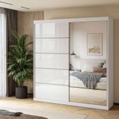 SZAFA BASTER lustro plus połysk 200 cm