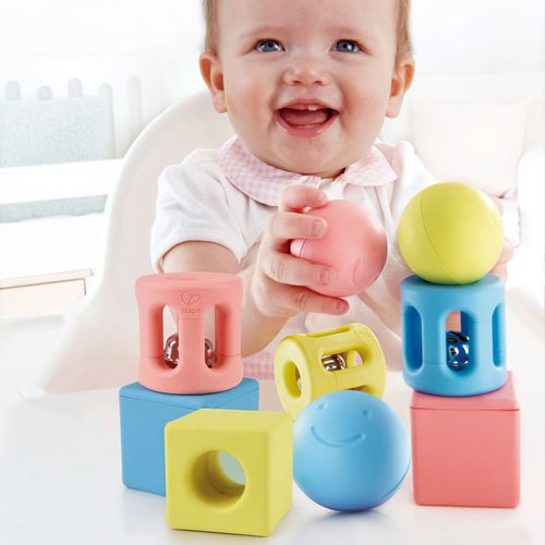 Hape Trio grzechotek geometrycznych na Arena.pl