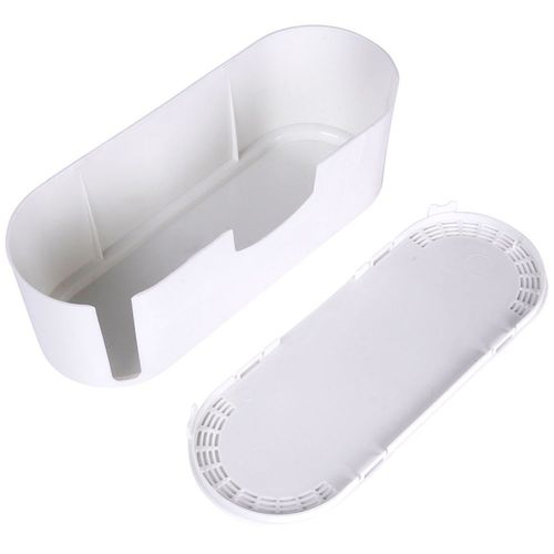 Pojemnik Organizer Pudełko Schowek na Kable Listwy Przedłużacz Biurowy na Arena.pl