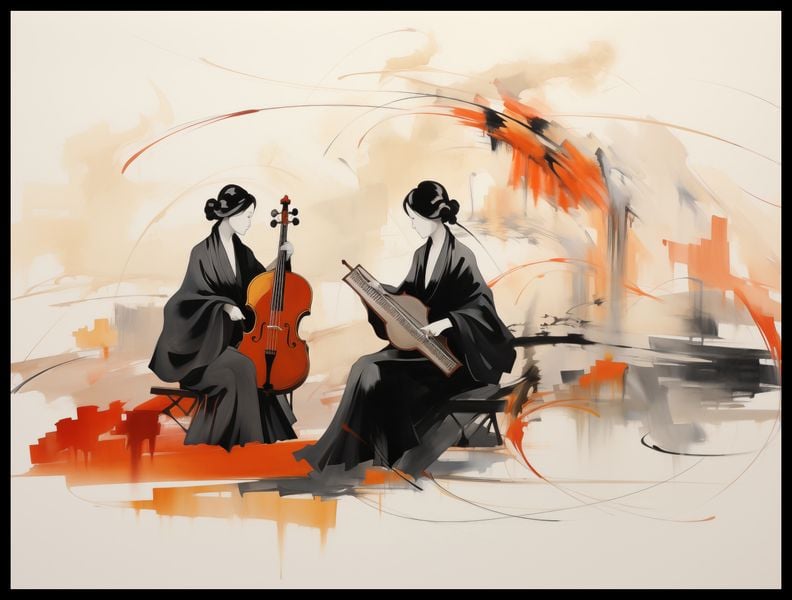 Plakat 80x60cm Harmonia Ciszy zdjęcie 2