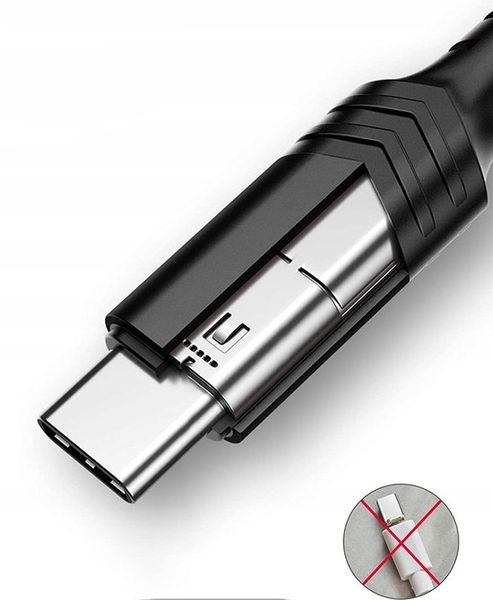 KABEL USB TYP C DO ŁADOWARKI DO ŁADOWANIA 2M 60W 3A SOUNIX zdjęcie 7