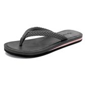 Klapki Japonki Basenowe Plażowe Lekkie Czarne 36 EU Unisex Antypoślizgowe