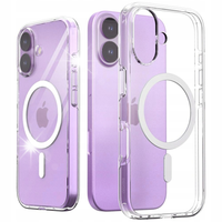 Etui ARAREE Duple M MagSafe do iPhone 17 Przezroczysty
