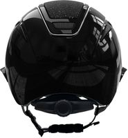 Kask jeździecki Elite Polo, lakierowany czarny, 56-58 cm, Covalliero