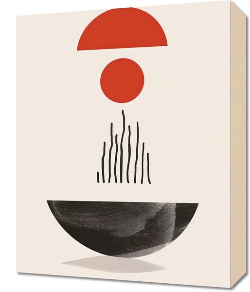 Obraz 40x50cm Półokrągła Forma zdjęcie 1