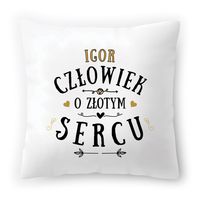 Poduszka Dla Igora Na Urodziny Imieniny Prezent Z Nadrukiem Ze Zdjęciem