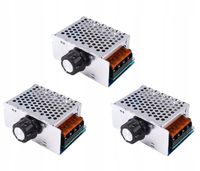 3x REGULATOR OBROTÓW SILNIKA NAPIĘCIA 4000W 230V