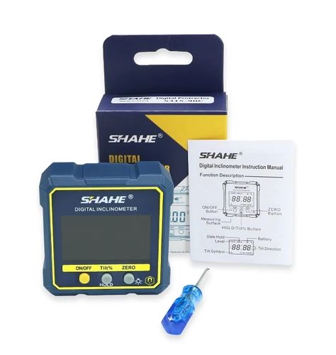 Kątomierz cyfrowy SHAHE poziomica elektroniczna na Arena.pl