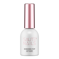 SAUTE NAILS Top hybrydowy SHIMMER TOP No Wipe - 8ml