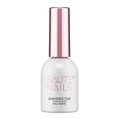 SAUTE NAILS Top hybrydowy SHIMMER TOP No Wipe - 8ml
