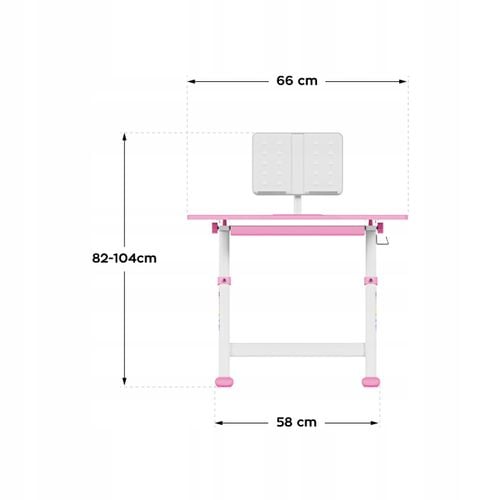 Biurko gamingowe Huzaro Study 3.0 Pink na Arena.pl