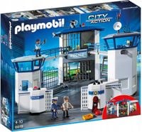 PLAYMOBIL 6919 Komisariat Policji z Więzieniem + KATALOG Z PLAKATEM