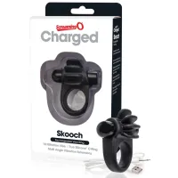 the screaming o charged skooch black - model z 10 trybami, silikonowy