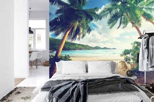 Fototapeta Palmy Na Seszelach Flizelina 360x240 na Arena.pl