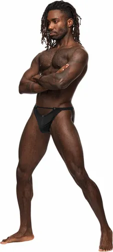 male power magnificence jock lxl anatomiczne stringi z metalowymi detalami na Arena.pl