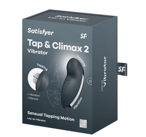 stymulator łechtaczki tap & climax 2 grey satisfyer na Arena.pl