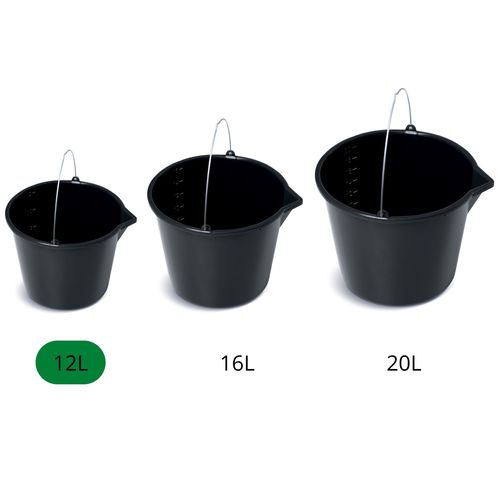 10x Wiadro budowlane gospodarcze 12l z lejkiem na Arena.pl