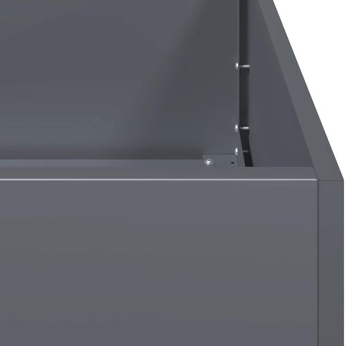 Doniczka Antracyt 80x80x80 cm Stal na Arena.pl