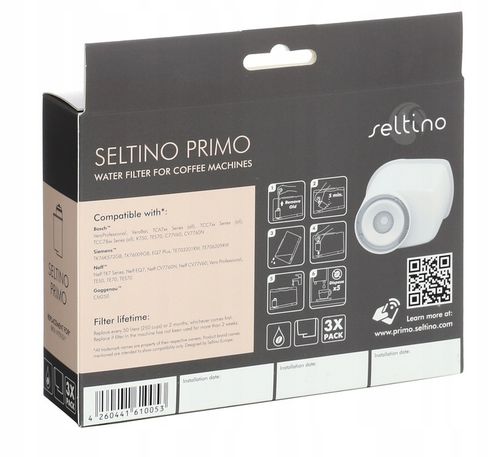 3x Seltino PRIMO filtr wody do ekspresu Siemens na Arena.pl