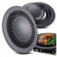 NAKŁADKA GRILLOWA DO KUCHENKI TURYSTYCZNEJ GRILL 30 cm STAL NIERDZEWNA