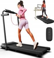 Bieżnia elektryczna składana pod łóżko 1-15 km/h nachylenie aplikacja 120kg